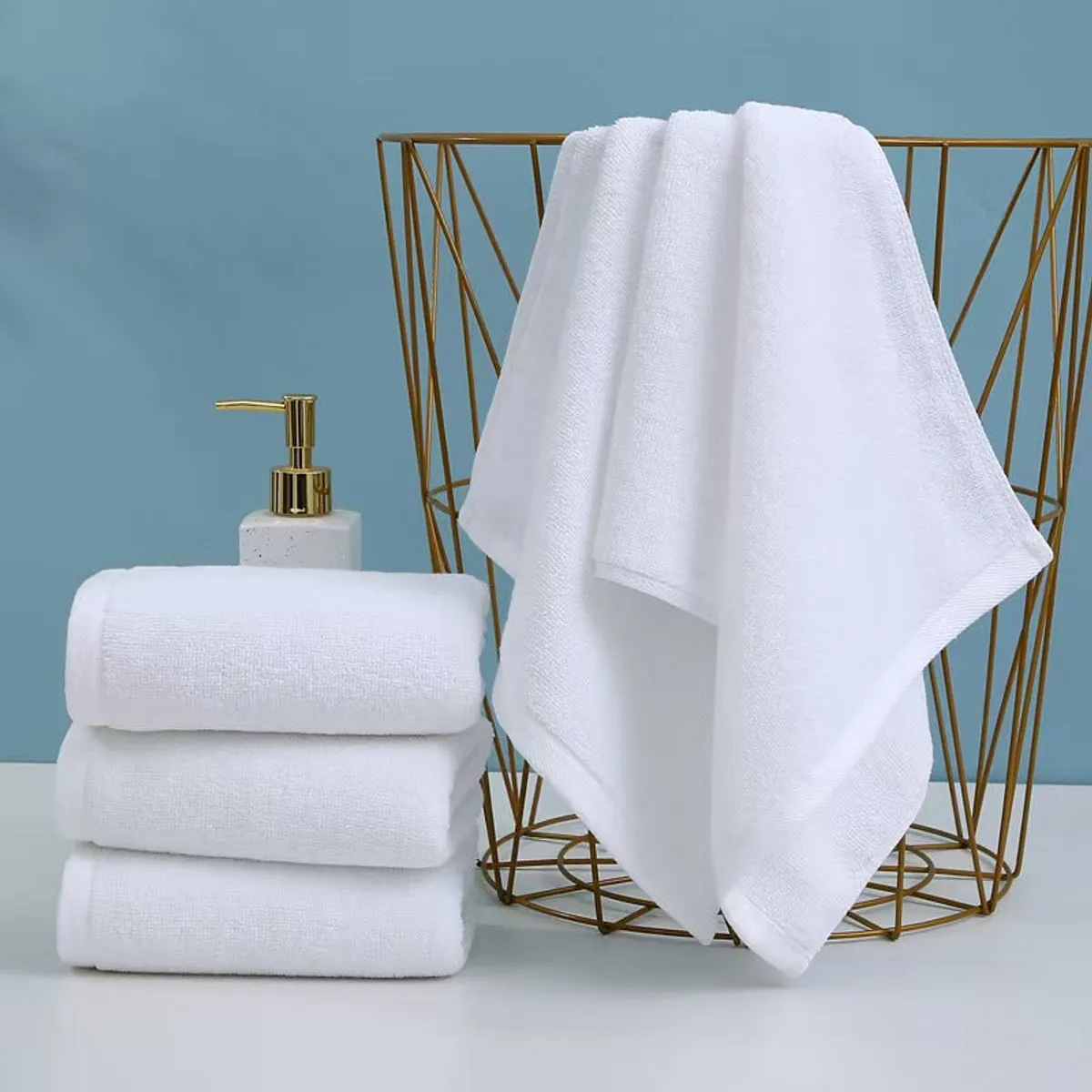 Thematic Discounts (2 White Bath Towels) — source gallery image 01